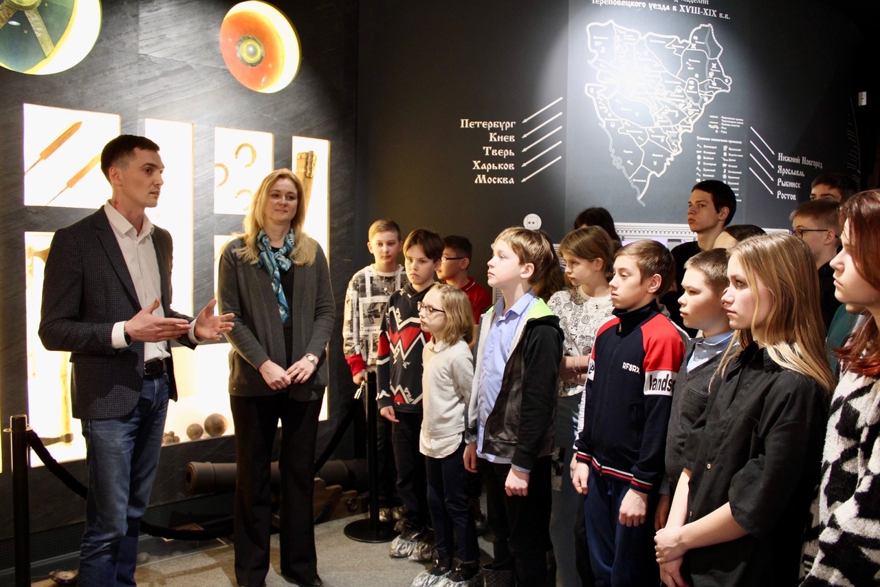 Школьники района посетят музеи Череповца.